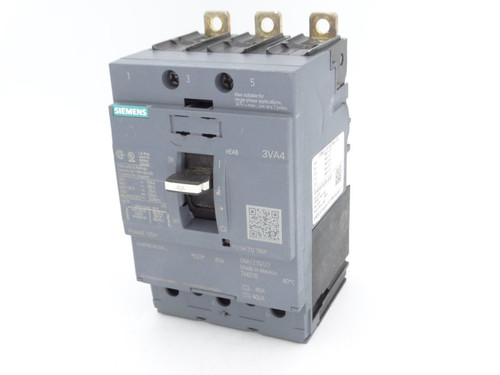SIEMENS 3VA4140-6ED34-0AA0 CIRCUIT BREAKER
