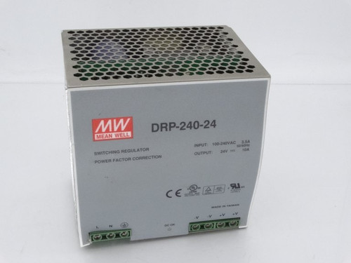 MEAN WELL DRP-240-24 POWER SUPPLY