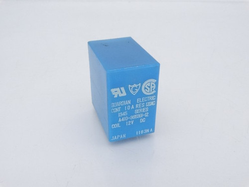 GUARDIAN ELECTRIC CO A410-365391-12 RELAY