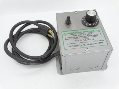 AUTOMATION DEVICES 6000.1 Control Panel