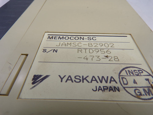 YASKAWA ELECTRIC JAMSC-B2902 PLC MODULE