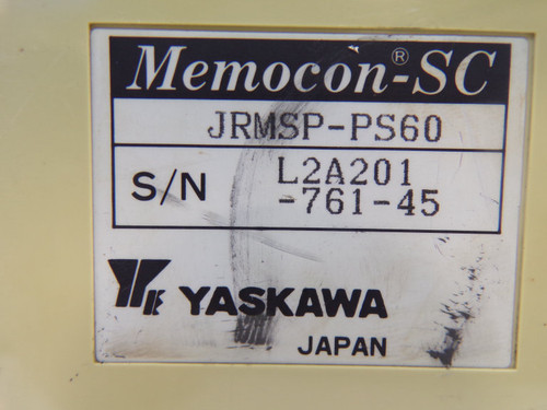 YASKAWA ELECTRIC JRMSP-PS60 POWER SUPPLY