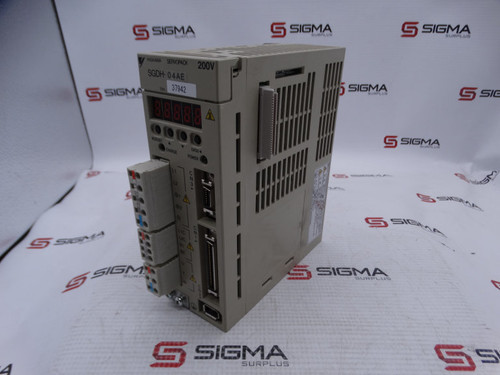 YASKAWA ELECTRIC SGDH-04AE SERVO DRIVE