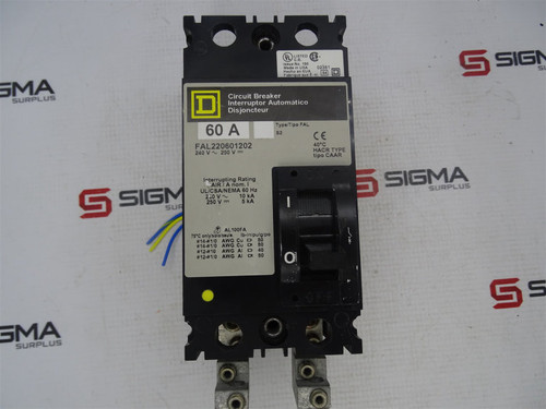 SCHNEIDER ELECTRIC FAL220601202 CIRCUIT BREAKER
