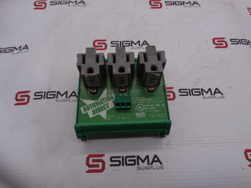 FACTS ENGINEERING FA-REC3 RECEPTACLE