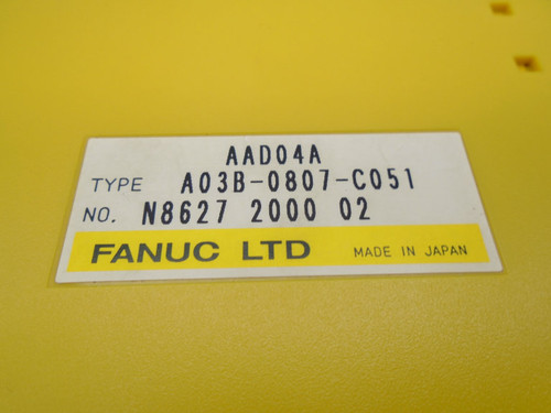 Fanuc A03B-0807-C103 PLC Module