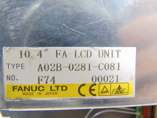 FANUC A02B-0281-C081 HMI