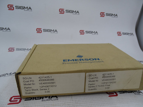 EMERSON VE4003S5B1 PLC MODULE