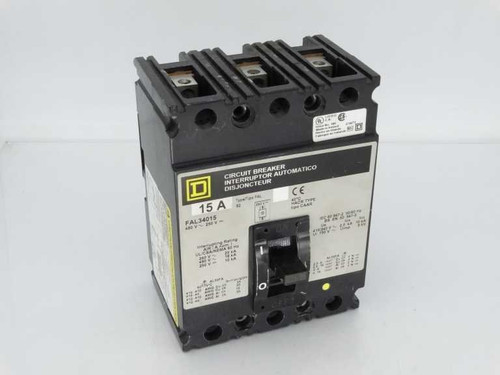 SCHNEIDER ELECTRIC FAL34015 CIRCUIT BREAKER SCHNEIDER ELECTRIC FAL34015 CIRCUIT BREAKER
