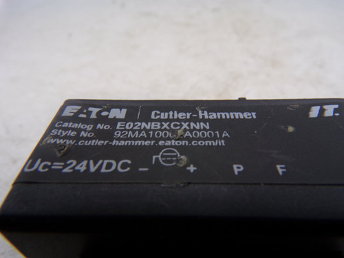 EATON CORPORATION E02NBXCXNN CONTACTOR