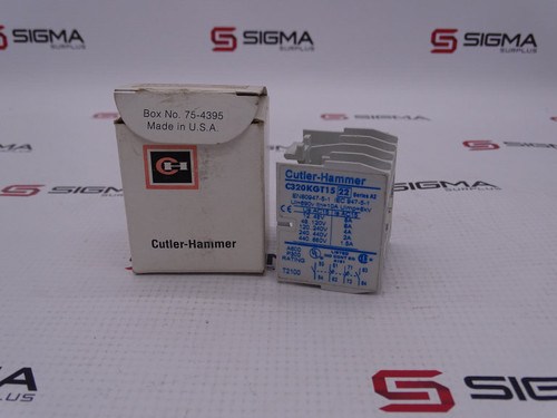 EATON CORPORATION C320KGT15 CONTACT BLOCK