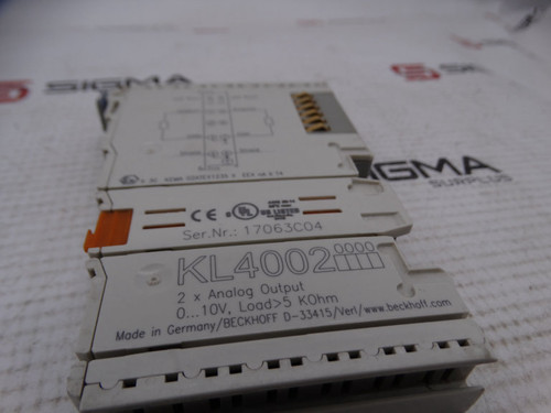 BECKHOFF KL4002 PLC MODULE