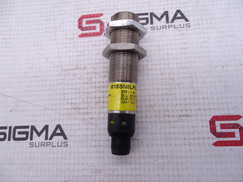 BANNER ENGINEERING M18SN6LPQ SENSOR