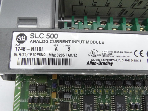 Allen Bradley 1746-NI16I PLC Module