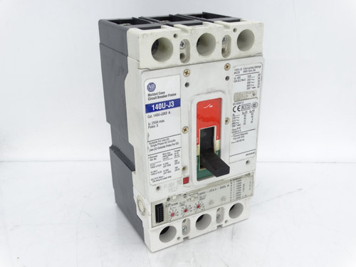 ALLEN BRADLEY 140U-J3X3 SERIES A CIRCUIT BREAKER