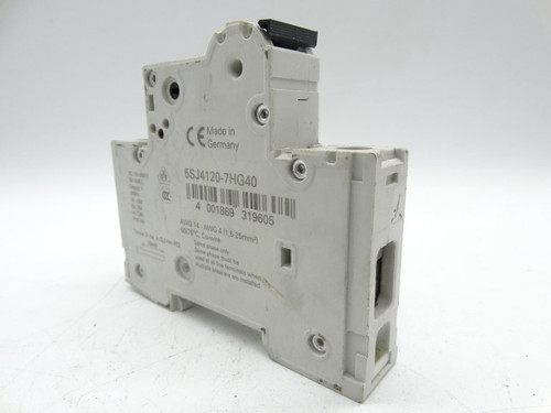 SIEMENS 5SJ4120-7HG40 CIRCUIT BREAKER