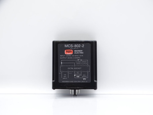 WARNER ELECTRIC MCS-802-2 POWER SUPPLY