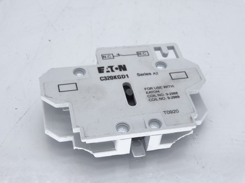EATON CORPORATION C320KGD1 CONTACT BLOCK