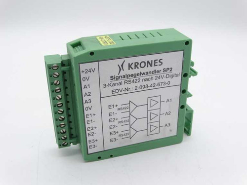 KRONES 2-098-42-673-0 SIGNAL TRANSMITTER