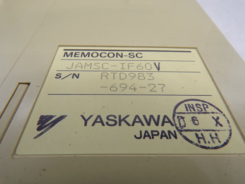 YASKAWA ELECTRIC JAMSC-IF60V PLC MODULE