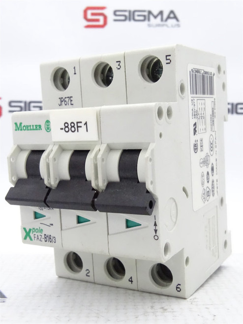 Interruttore Di Protezione Eaton FAZ-B16/1 - 16 A, 230 V/AC, Per Impianti Elettrici, Robusto E Durevole