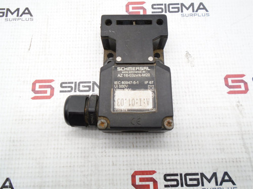 SCHMERSAL AZ16-03ZVRK-M20 SWITCH