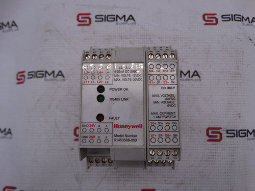 HONEYWELL 51453568-003 PLC MODULE