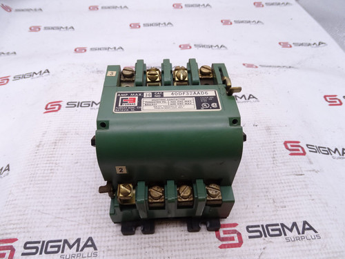 FURNAS ELECTRIC 40DF32AAD6 CONTACTOR