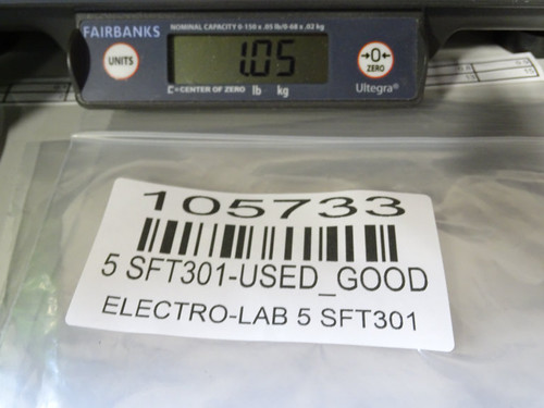 ELECTRO-LAB 5 SFT301 TRANSFORMER