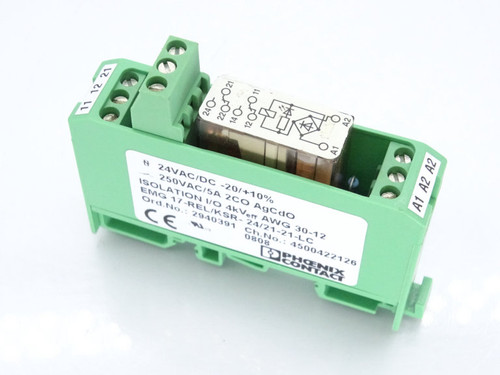 PHOENIX CONTACT EMG 17-REL/KSR- 24/21-21-LC RELAY