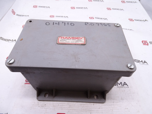 RAMSEY TECHNOLOGY INC 045309 ENCLOSURE