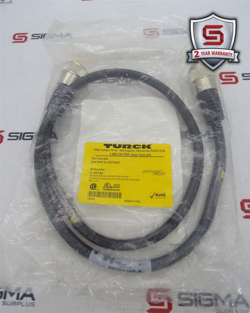 TURCK RSM RKM 34-1M/S4000 CABLE