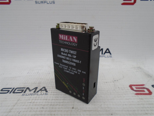 MILAN MIL-10P ETHERNET SWITCH