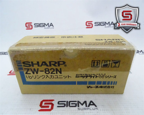 SHARP ZW-82N PLC MODULE