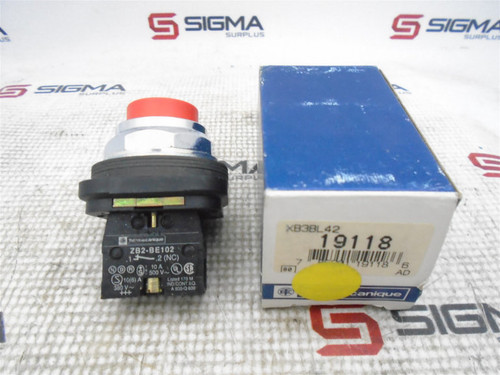 SCHNEIDER ELECTRIC XB3-BL42 PUSHBUTTON