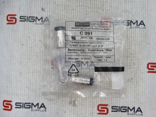 AMPHENOL C091 31D107 101 2 U CONNECTOR