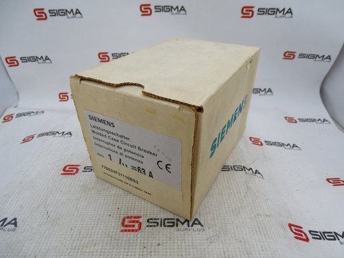 SIEMENS 3VF3111-6BS21-0AA0 CIRCUIT BREAKER