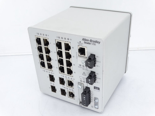 ALLEN BRADLEY 1783-BMS20CGP SERIES A ETHERNET SWITCH