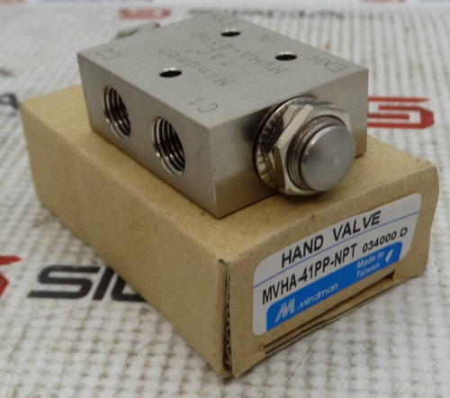 MINDMAN MVHA-41PP-NPT VALVE MINDMAN MVHA-41PP-NPT VALVE