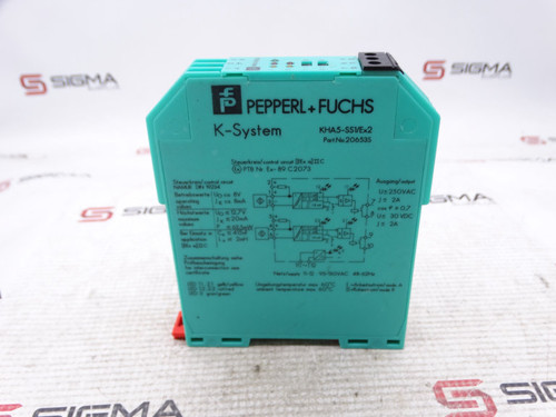 PEPPERL & FUCHS KHA5-SS1-EX2 PLC MODULE