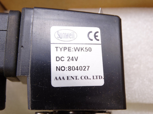 SUNWELL WK20 VALVE SUNWELL WK20 VALVE