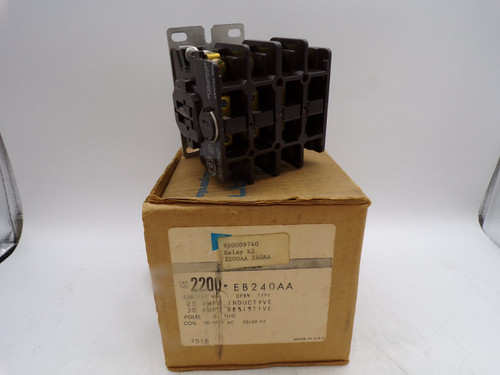 SCHNEIDER ELECTRIC 2200-EB240AA CONTACTOR