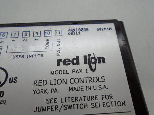 RED LION CONTROLS PAXI0000 COUNTER