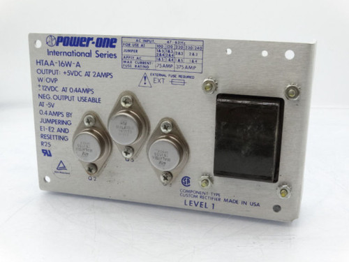 BEL FUSE HTAA-16W-A Power Supply