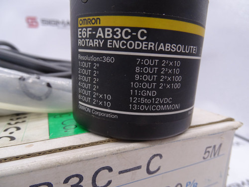 OMRON E6F-AB3C-C ENCODER