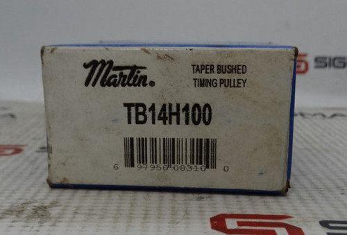 MARTIN SPROCKET & GEAR INC TB14H100 PULLEY