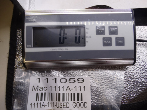 MAC VALVES INC 1111A-111 VALVE