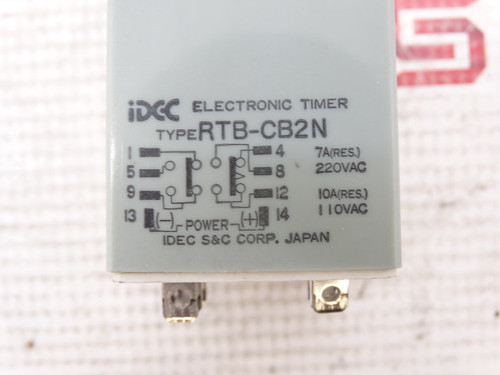 IDEC RTB-CB2N RELAY