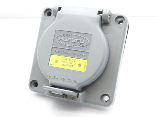 HUBBELL HBL2310SW Receptacle