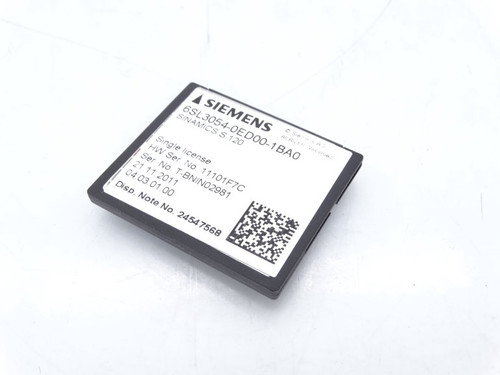 SIEMENS 6SL3054-0ED00-1BA0 PLC MODULE